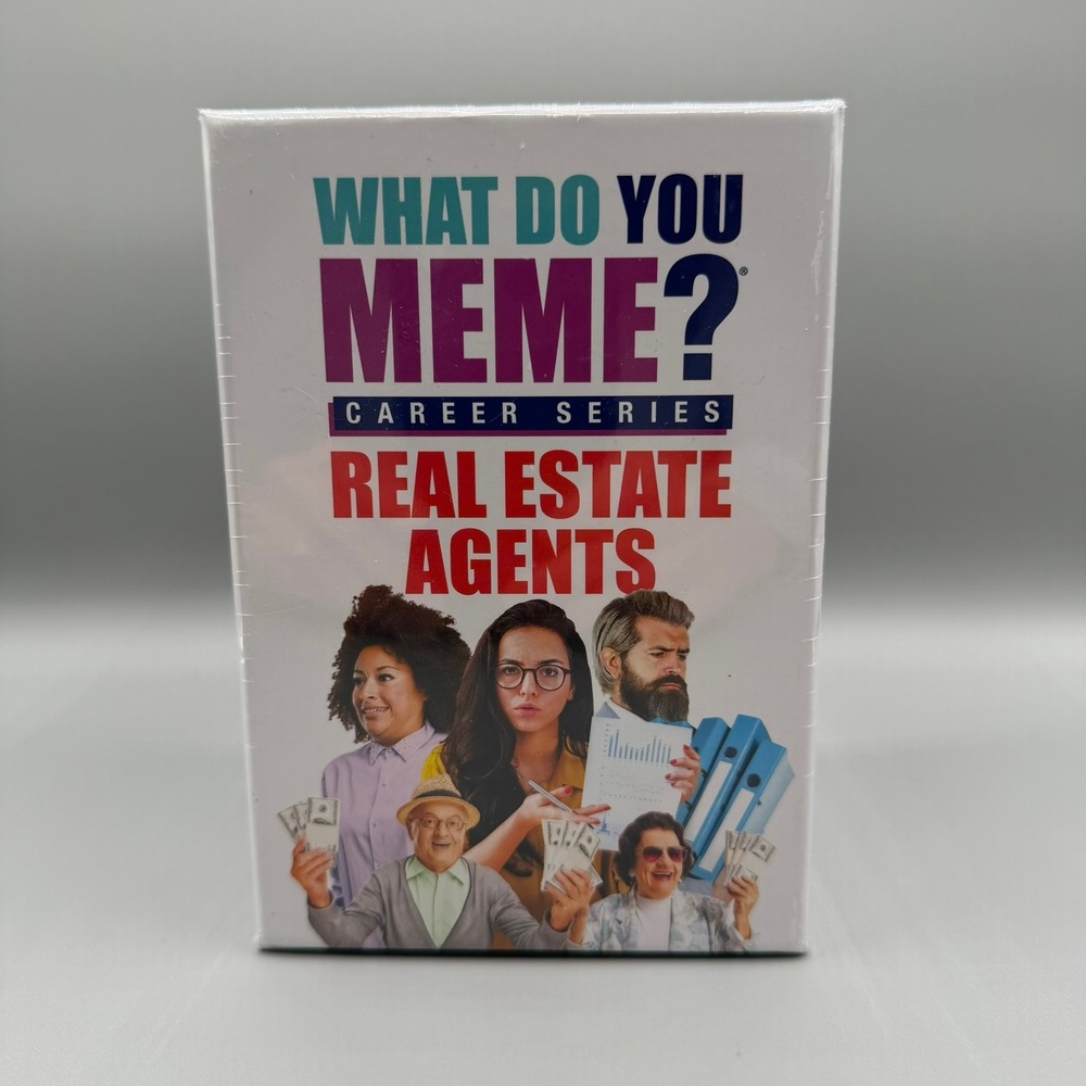 What Do You Meme? Career Series Real Estate Agents Edition Card‎ Game New Sealed
